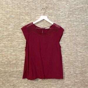 Maroon Blouse